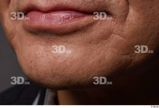Face Mouth Cheek Skin Man Slim Wrinkles Studio photo references