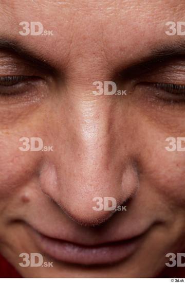 Nose Skin Woman Birthmarks Slim Studio photo references