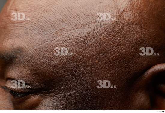 Eye Face Skin Man Black Overweight Wrinkles Studio photo references