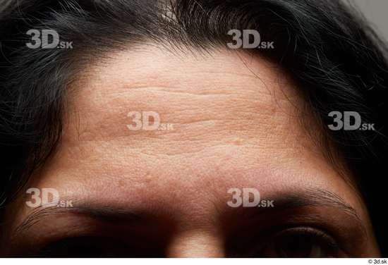 Face Hair Skin Woman Chubby Wrinkles Studio photo references