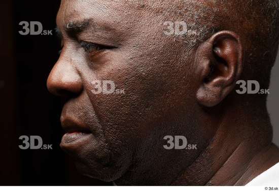 Eye Face Mouth Nose Cheek Ear Skin Man Black Slim Wrinkles Studio photo references
