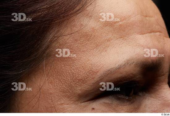 Eye Face Hair Skin Woman Overweight Wrinkles Studio photo references