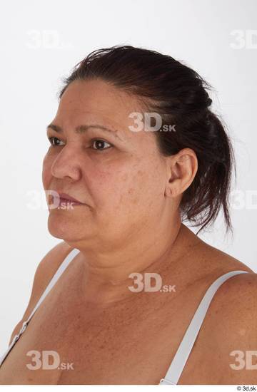 Head Hair Woman Overweight Street photo references