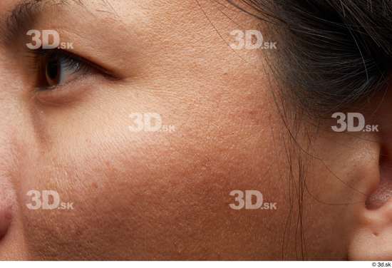 Eye Face Cheek Hair Skin Woman Slim Wrinkles Studio photo references