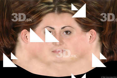 Female head texture