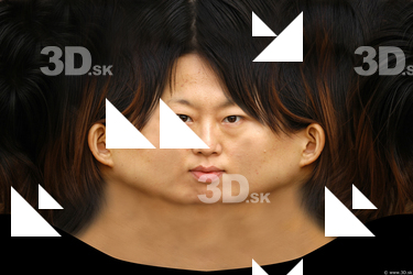 Female head texture