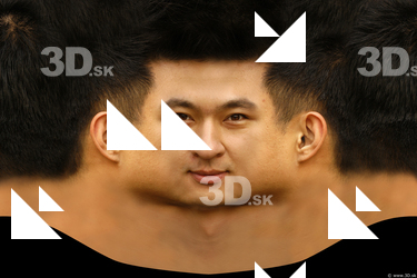 Male head texture