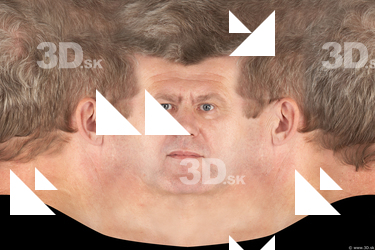 Male head texture