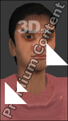 3D Model Asian Man # 11