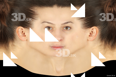 Female head texture