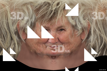 Female head texture