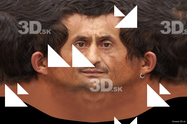 Male head texture