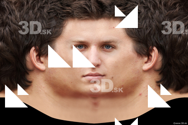 Male head texture