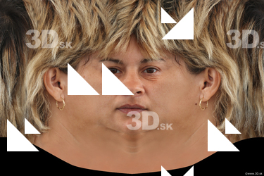Female head texture