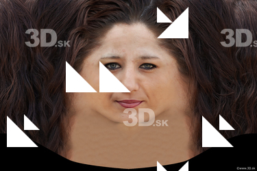 Female head texture