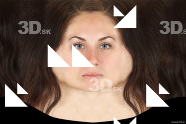 Female head texture