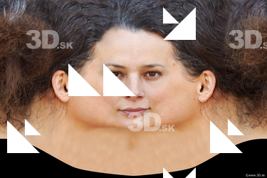 Female head texture