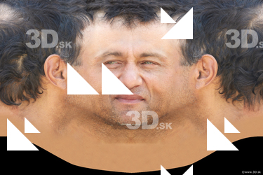 Male head texture