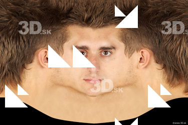 Male head texture