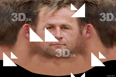 Male head texture