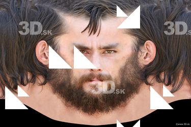 Male head texture