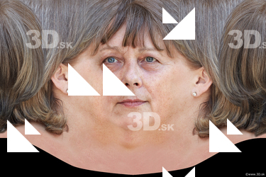 Female head texture