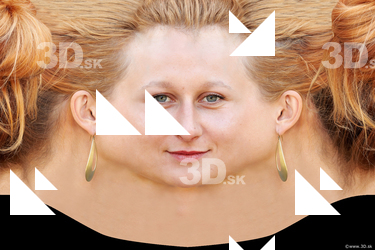 Female head texture