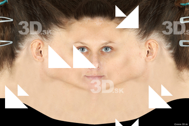 Female head texture