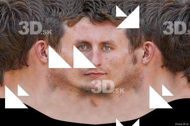 Male head texture