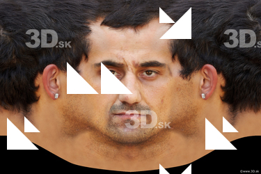 Male head texture