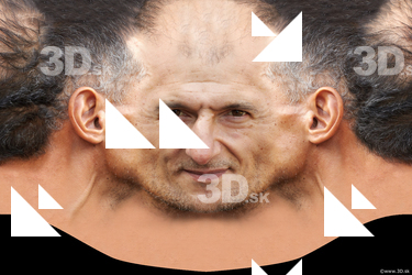 Male head texture