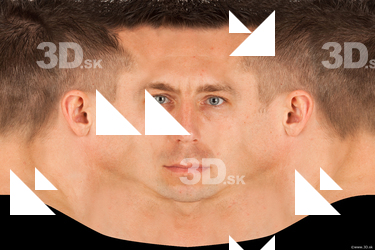 Male head texture