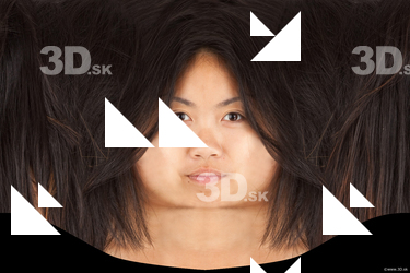 Female head texture
