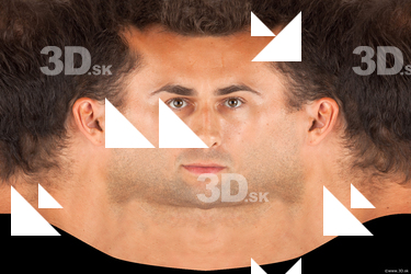 Male head texture