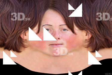 Female head texture