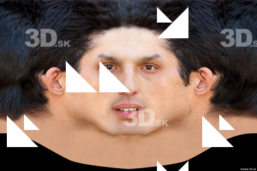 Male head texture