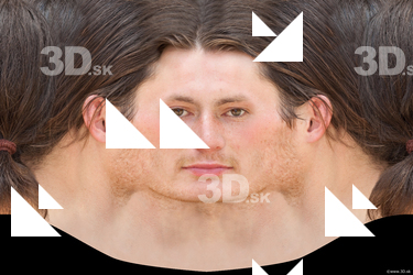 Female head texture