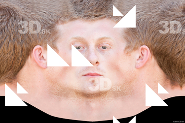Male head texture