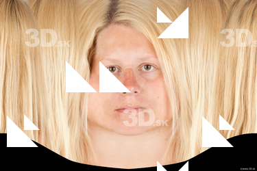 Female head texture