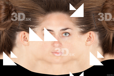 Female head texture