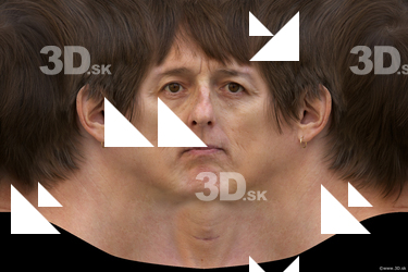 Female head texture