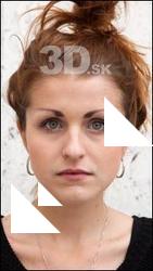 Female 3D head photo references # 59