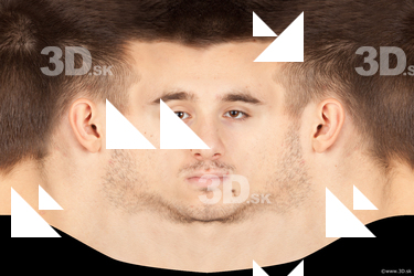 Male head texture