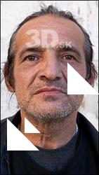 Male 3D head photo references # 86