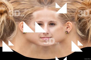 Female head texture