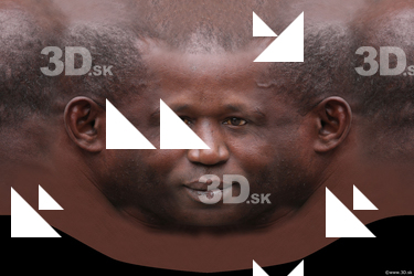 Male head texture