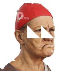 Raw 3D head scan of emotions and phonemes - Drahomira