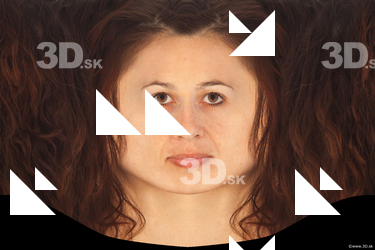 Female head texture