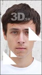 Male 3D head photo references # 74
