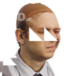 3D head scan of emotions and phonemes - Martin